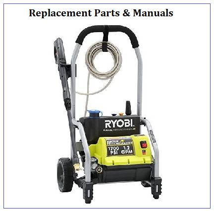 RYOBI, RY14122 Pressure Washer Parts