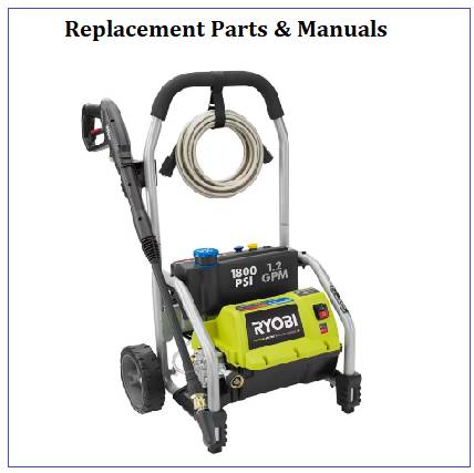 RYOBI RY141800 REPLACEMENT PARTS