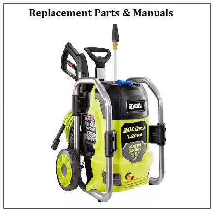 RYOBI, RY142022 Pressure Washer Parts