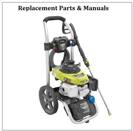 RYOBI, RY803001 Pressure Washer Parts