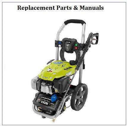 RYOBI, RY803100 Pressure Washer Parts