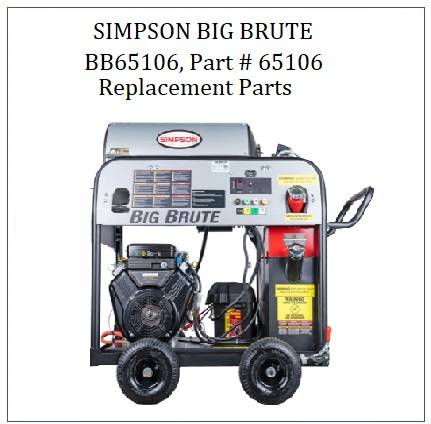 SIMPSON, BB65106, 65106 parts