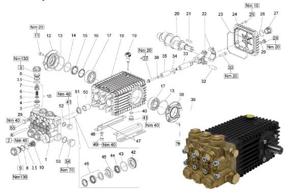 GP, TSF2819 Pump Rebuild Kits