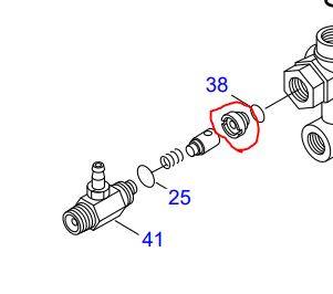 CAT CHECK VALVE SEAT, 49386