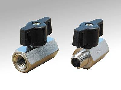 1/2" Ball Valve-Butterfly T-Handle-ECONOMY LINE