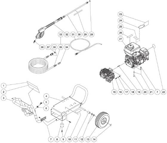 Mi-T-M, CM-3000-0DLB Parts