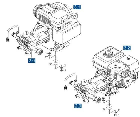 KARCHER, K2300G 1.194-110.0 Parts