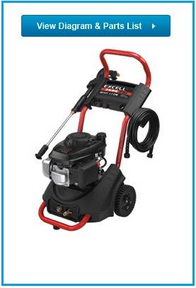 EXCELL, VR2522 Pressure Washer Parts